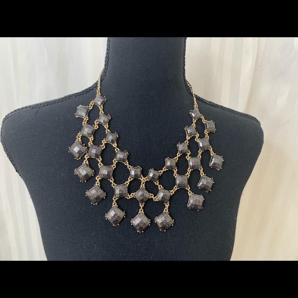 Amrita Singh Jelly Bean Evening Necklace - Gunmetal